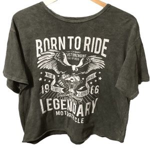 Obsessive Love Born To Ride 1966 U.S. Tour Motorcycle shirt size medium